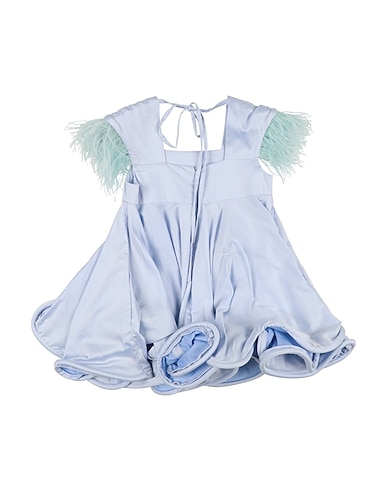 NIKOLIA Kleid Himmelblau 100% Baumwolle