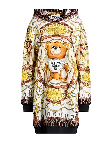 MOSCHINO Short dress COUTURE White 100% Cotton