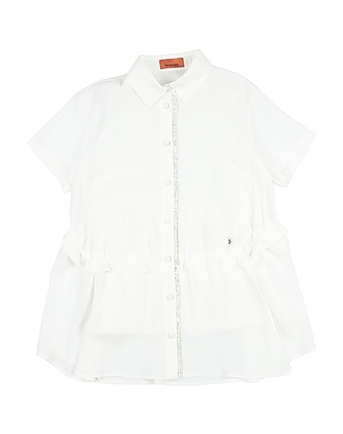 MISSONI KIDS Dress White 82% Acetate, 18% Silk
