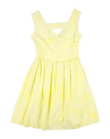 MAX&Co. Dress Lime green 100% Cotton