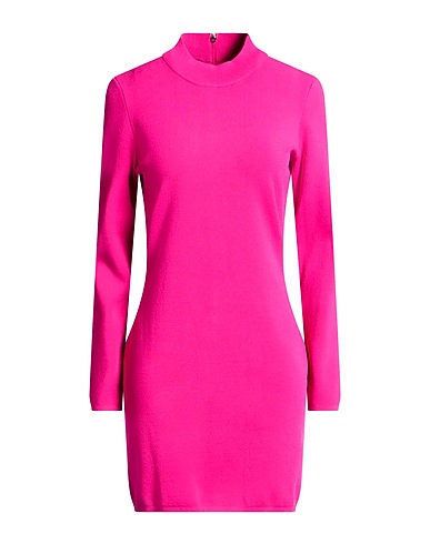 MICHAEL MICHAEL KORS Sheath dress Fuchsia 63% Viscose, 20% Nylon, 14% Polyester, 3% Elastane