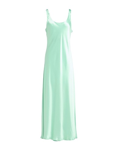MALÌPARMI Long dress Light green 100% Viscose
