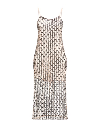 FORTE_FORTE Midi dress CIPRIA 100% Polyester, Polyamide