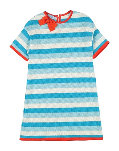 MIMISOL Платье Лазурный 87% Хлопок, 13% Полиэстер