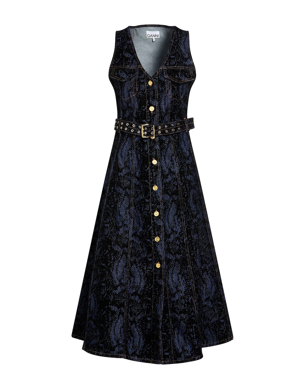 GANNI - Midi-Kleider
