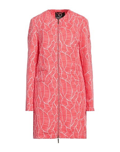 UP TO BE Full-length jacket Coral 100% Polyester