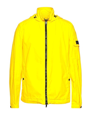 DONDUP Giubbotto Giallo 97% Cotone, 3% Elastan