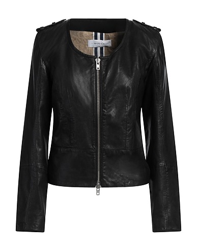 BULLY Jacket Black 100% Lambskin