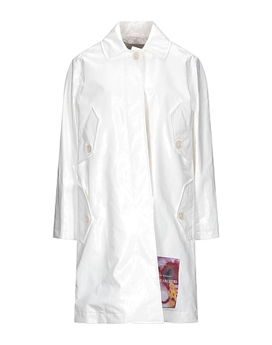 FRANKIE MORELLO Soprabito Bianco 50% Lino, 50% Poliuretano