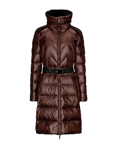 SEVENTY VENEZIA Shell jacket Brown 100% Polyamide, Cotton