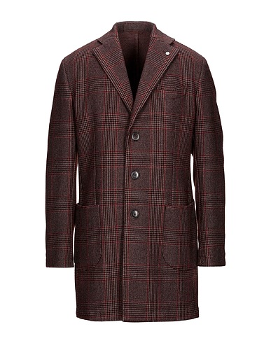 L.B.M. 1911 Coat Chocolate brown 55% Wool, 45% Polyamide