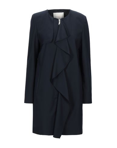 Seventy Sergio Tegon 10 Collection Overcoats In Dark Blue