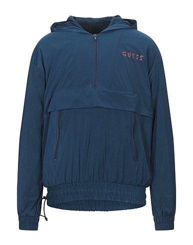 GUESS Jacket Deep teal 96% Polyester, 4% Elastane