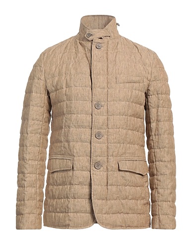 HERNO Shell  jacket Sand 100% Linen