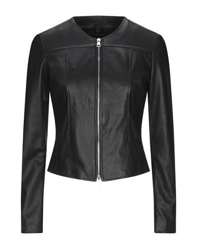 STREET LEATHERS STREET LEATHERS WOMAN JACKET BLACK SIZE L SOFT LEATHER,16004424LK 6