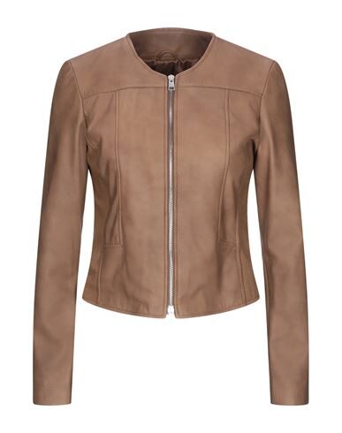 Street Leathers Jackets In Tan