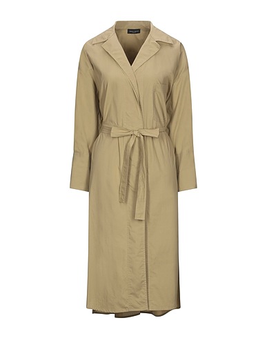 ROBERTO COLLINA Full-length jacket Sand 100% Cotton