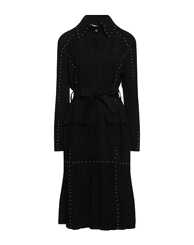 ALBERTA FERRETTI Giubbotto Pelle Nero 100% Pelle di capra