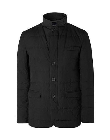 HERNO Shell  jacket LAMINAR Black 100% Polyester