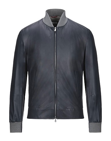 ZOOM BRUNELLO CUCINELLI - Leather jacket