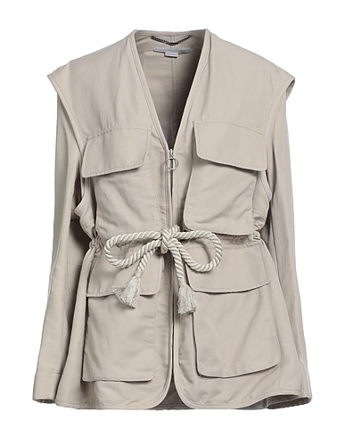 STELLA McCARTNEY ブルゾン ベージュ ナイロン 40% / コットン 36% / リネン 24% / ポリエステル