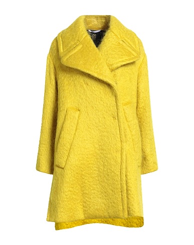 IL CAPPOTTINO Coat Mustard 78% Mohair wool, 13% Wool, 9% Polyamide