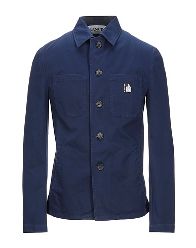 LANVIN Jacket Blue 100% Cotton