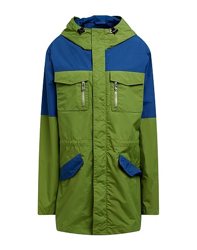 TRUSSARDI JEANS Full-length jacket Military green 100% Polyamide