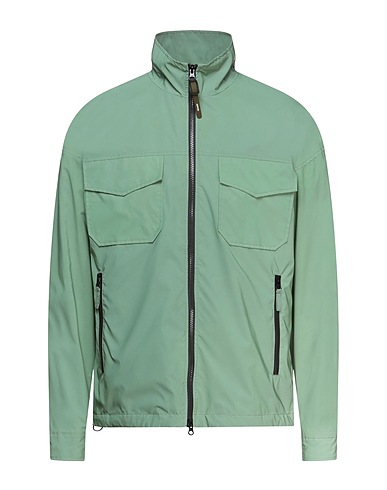 ASPESI Jacket Green 100% Polyester, Polyurethane