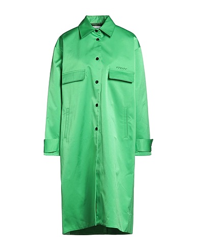 AMBUSH Lange Jacke Grün 100% Polyester, Baumwolle