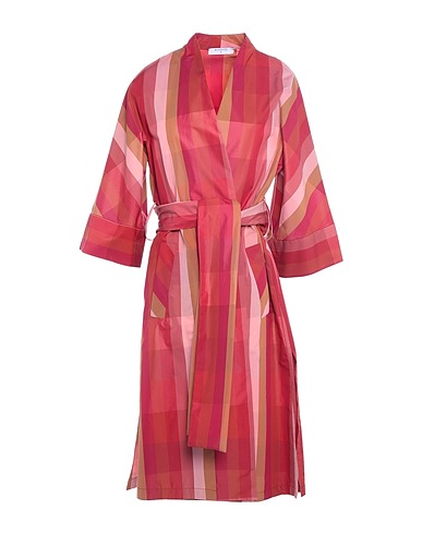 BEATRICE .B Full-length jacket Garnet 72% Cotton, 28% Silk