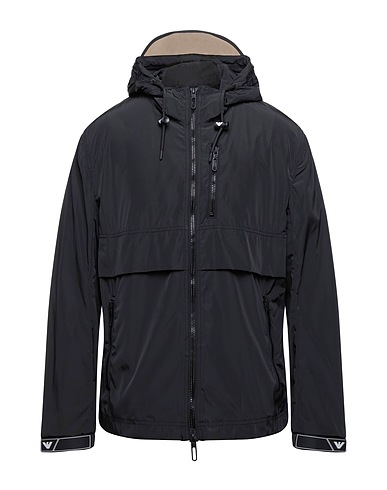 EMPORIO ARMANI ブルゾン ブラック ポリエステル 100%