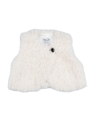 SPECIAL DAY Teddy Coat White 100% Polyester