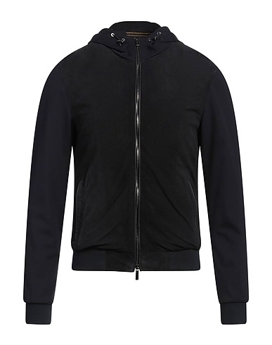 MOORER Jacket Midnight blue 100% Lambskin