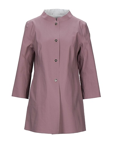 HERNO Full-length jacket Mauve 97% Cotton, 3% Elastane