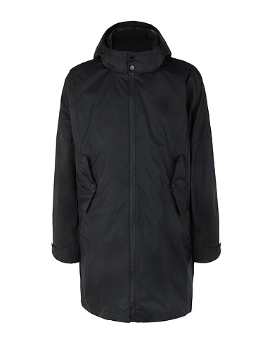 8 by YOOX Full-length jacket LIGHTWEIGHT NYLON PARKA
 Black 100% Polyamide