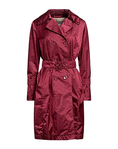 HERNO Double breasted pea coat Garnet 100% Polyamide