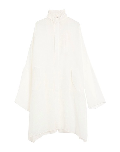 MAISON MARGIELA Full-length jacket White 100% Polyester, Silk