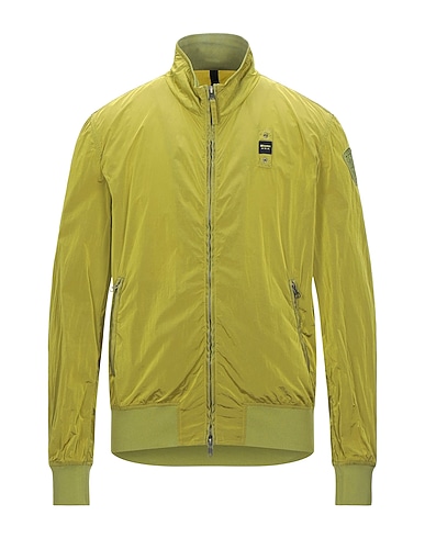 BLAUER. Jacket Green 100% Polyamide