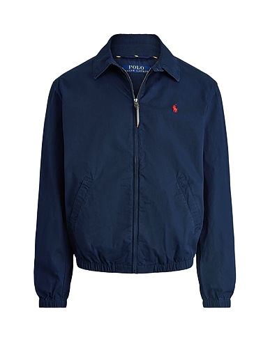 POLO RALPH LAUREN Jacket Midnight blue 100% Cotton