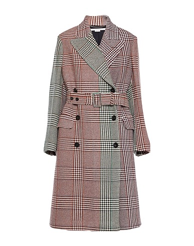 STELLA McCARTNEY Coat Brick 100% Wool
