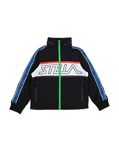 STELLA McCARTNEY KIDS Jacket Black 100% Polyamide, Recycled nylon
