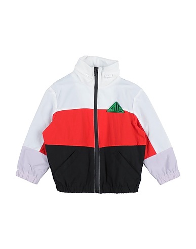 STELLA McCARTNEY KIDS Giubbotto Bianco 100% Poliammide, Gomma