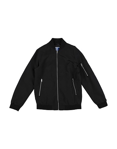 JACK & JONES Bomber Nero 100% Poliestere, Elastan