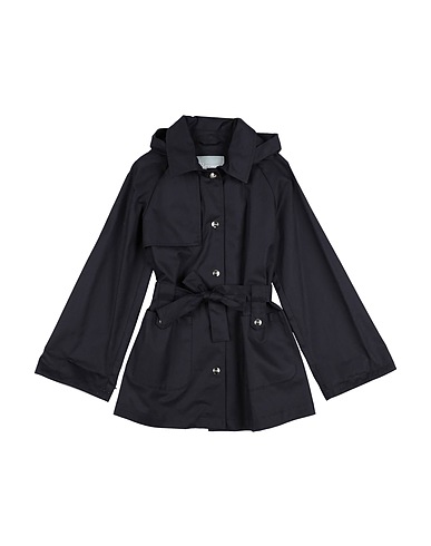 HERNO Double breasted pea coat Midnight blue 100% Cotton, Polyester