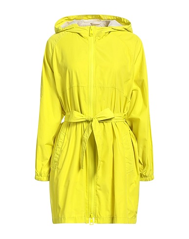 LE COEUR TWINSET Full-length jacket Lime green 100% Polyester
