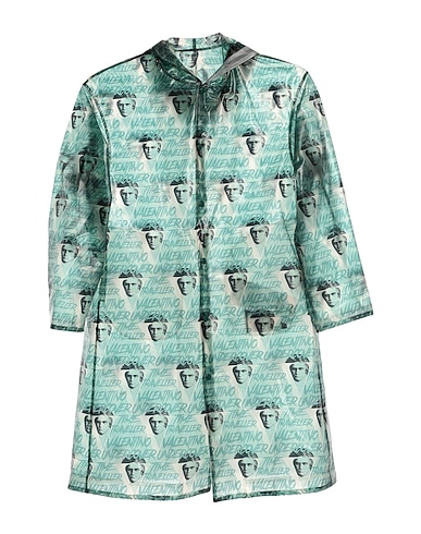 UNDERCOVER Full-length jacket Dark green 100% Polyurethane