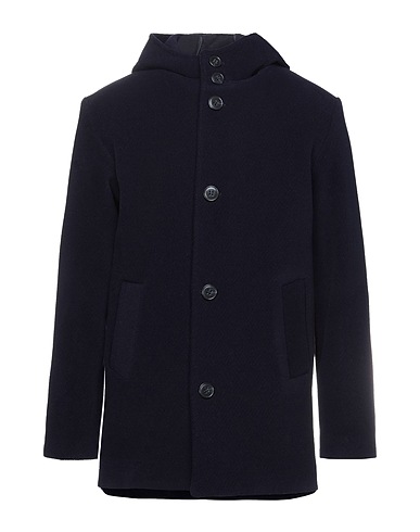 BRIAN DALES Giubbotto Blu notte 70% Lana, 30% Poliammide