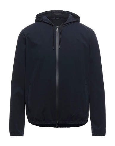 TOMBOLINI Jacket RUNNING Midnight blue 85% Polyamide, 15% Elastane