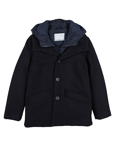HERNO Coat Midnight blue 80% Wool, 20% Polyamide